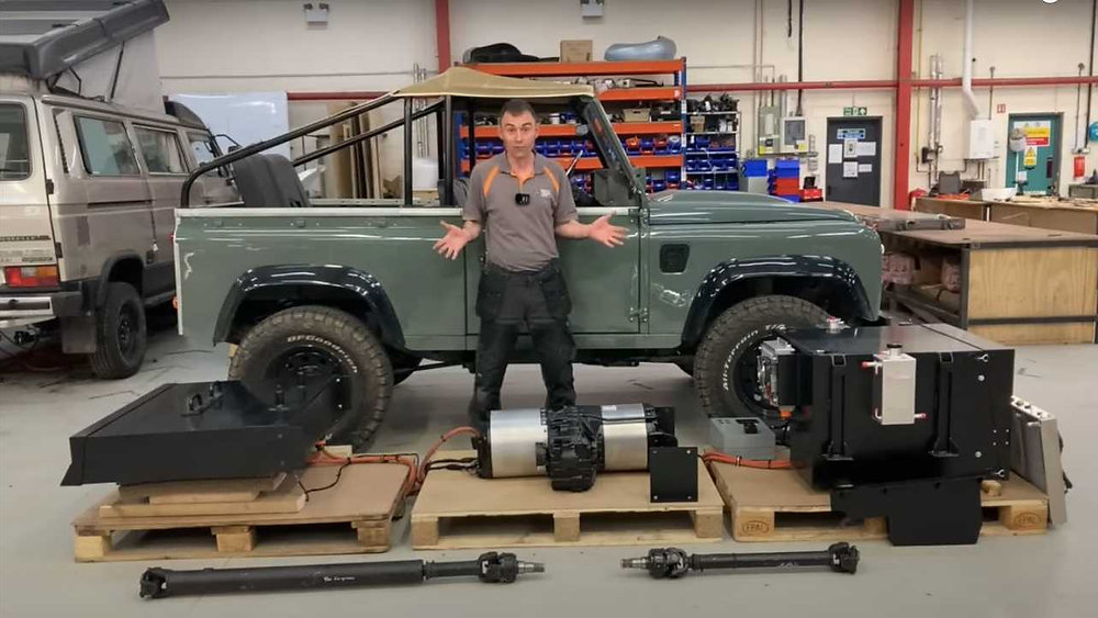 It’s Electric! Land Rover EV Kit!